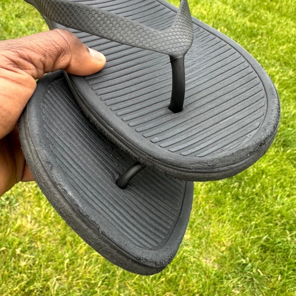 Nike Solarsoft Thong 2 Flip Flop Sandals Men's Size 11 Black - Picture 8 of 9